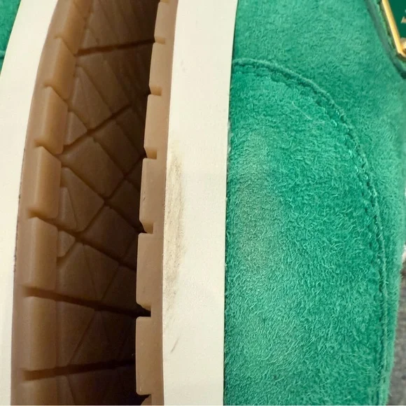 NIB Prada Suede Sneakers in Green - Picture 6 of 10